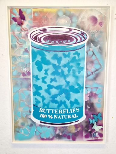 BUTTERFLIES - 100% NATURAL
